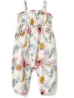 Smocked One-Piece for Baby | Old Navy US