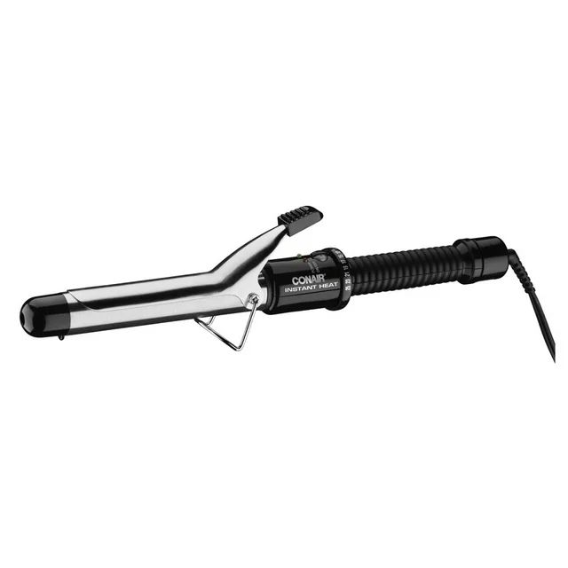 Conair Instant Heat Curling Iron, 1.0-inch, 1.0-inch barrel produces classic curls – for use on... | Walmart (US)