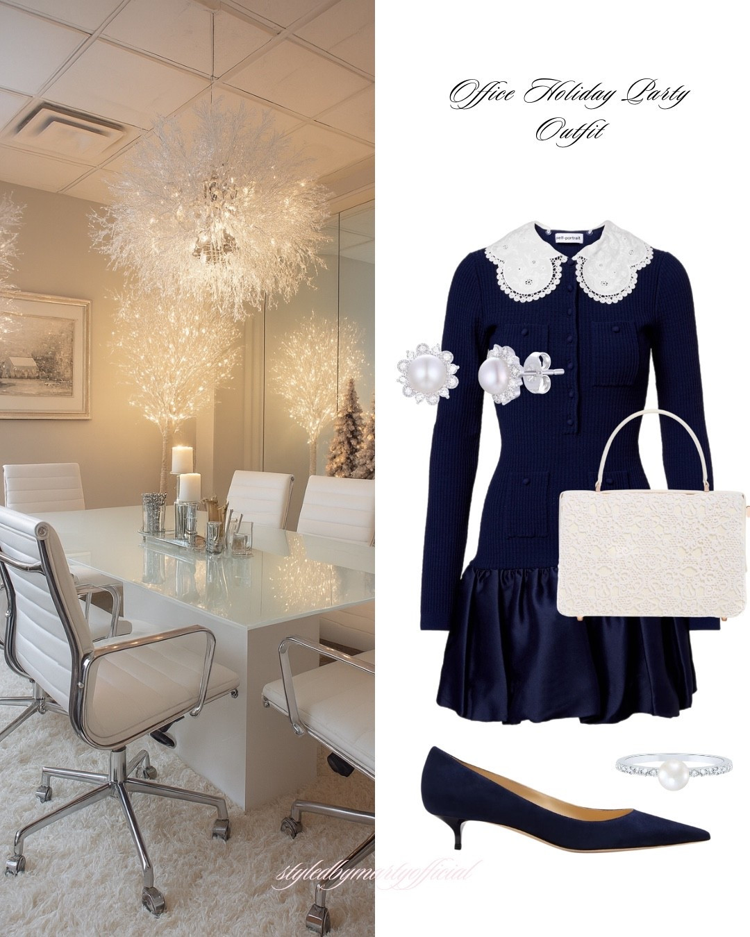 Office Holiday Party Outfit💼🎄

Holiday fashion, holiday party outfit, holiday outfit, feminine style, elegant style, elegant outfit , holiday dress, Christmas dress, elegant attire, navy dress, winter dress

#LTKootd #LTKWorkwear #LTKHoliday