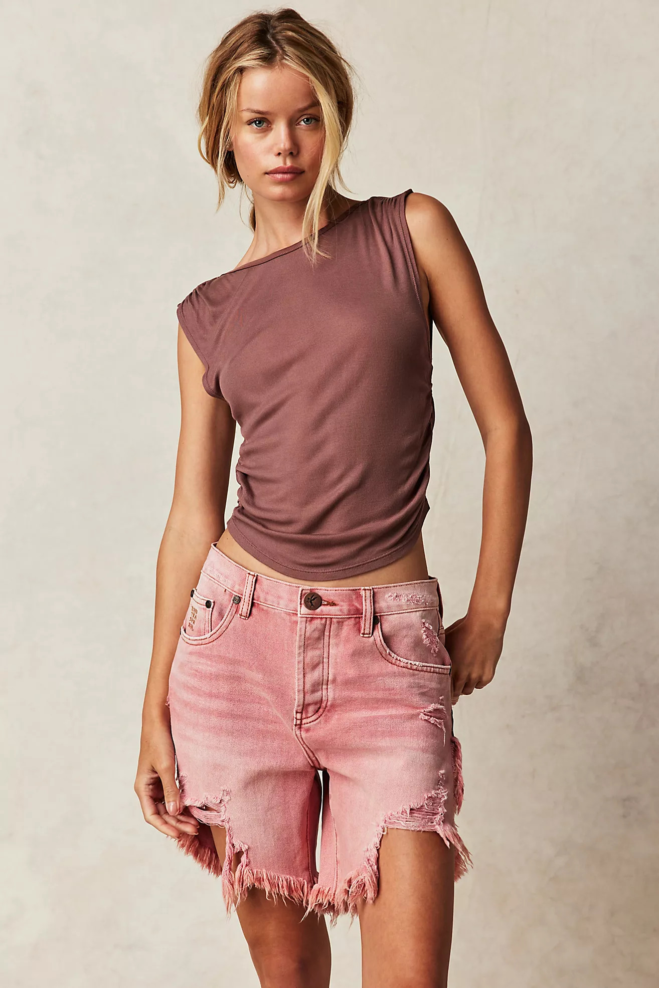 OneTeaspoon Frankies Cutoff Shorts | Free People (Global - UK&FR Excluded)