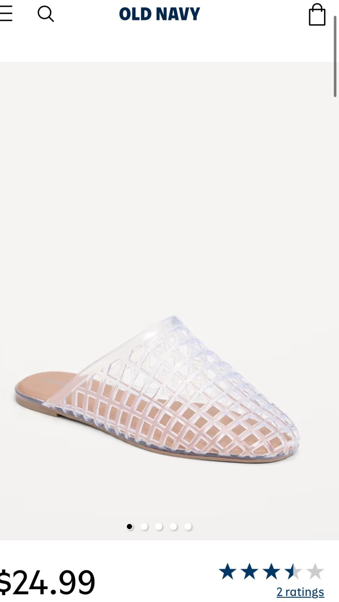 Run to old navy!!!!! $25. Clear jelly slides!! So perfect for spring and summer! 
#oldnavy


#LTKmomlife #LTKBump