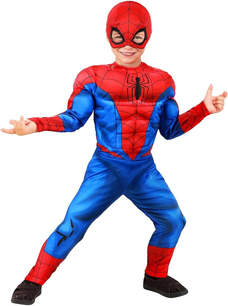 Marvel Spider-Man Toddler Costume - Officially Licensed Superhero Suit for Kids | Amazon (US)