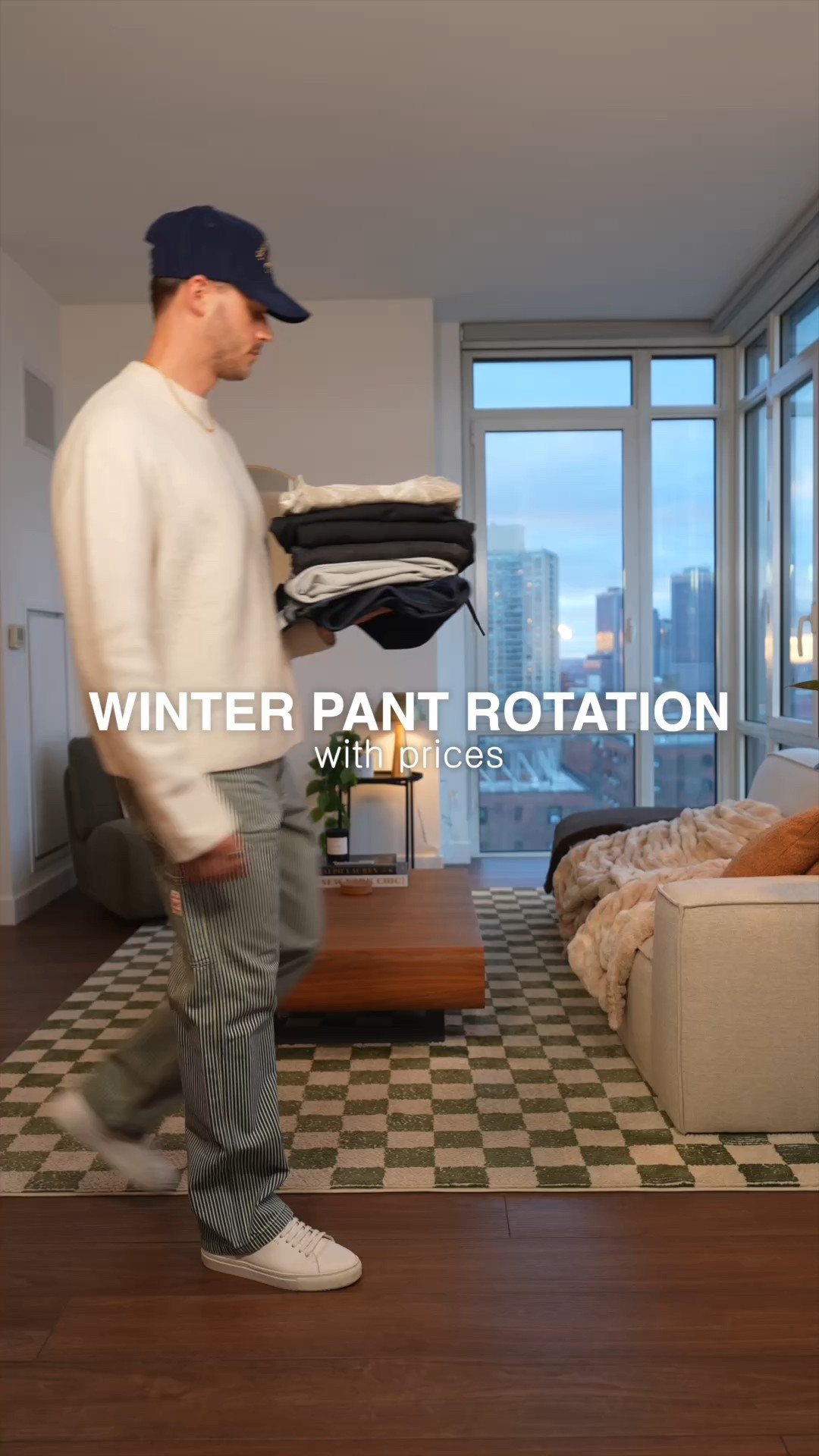 The winter pant rotation 