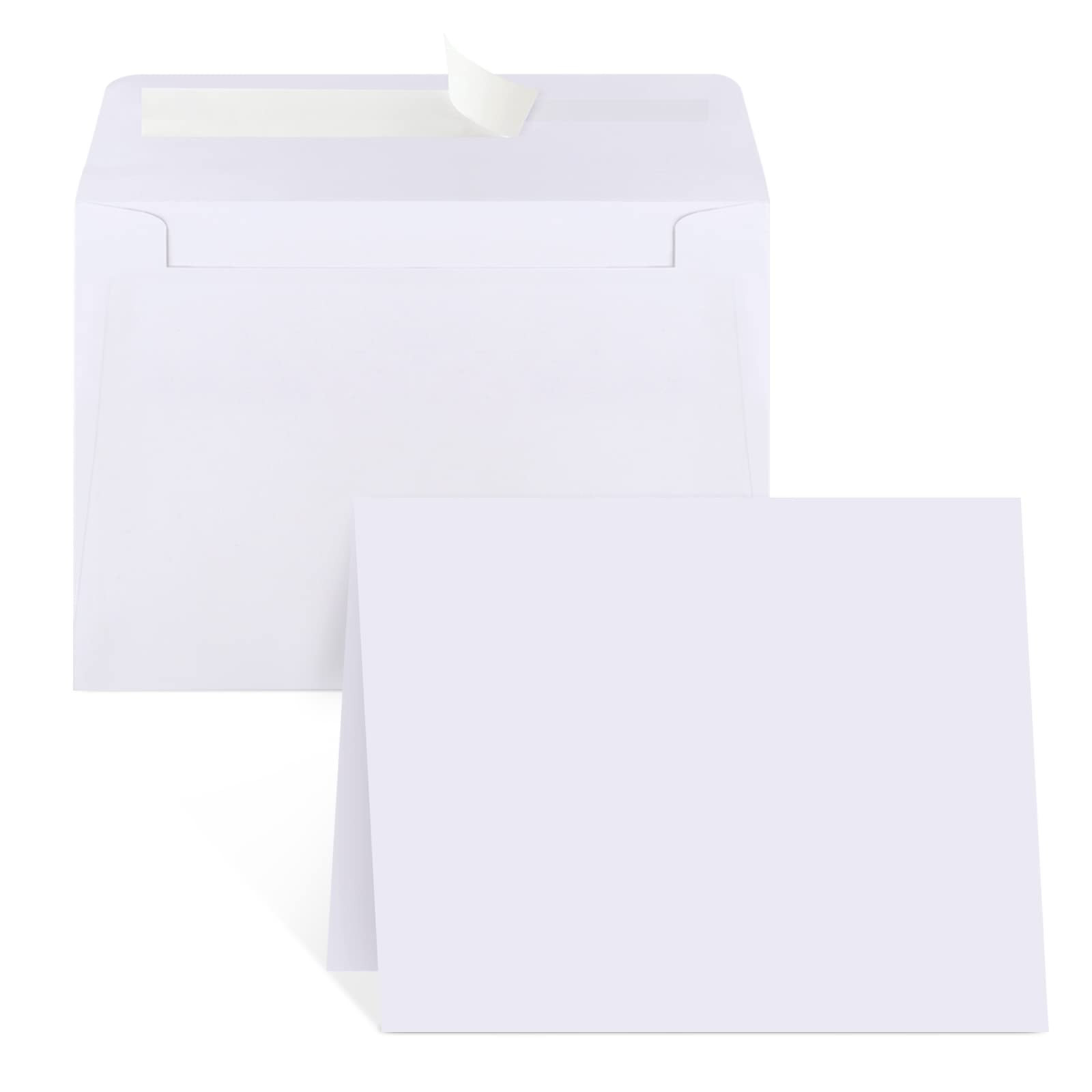 Joyberg Blank Cards and Envelopes 4x6, 30 Pack White Invitation Cardstock with 30 Pack Envelopes, Self-Seal Thank you Blank Greeting Cards and Envelopes, for All Occasions DIY, Print custom | Amazon (US)