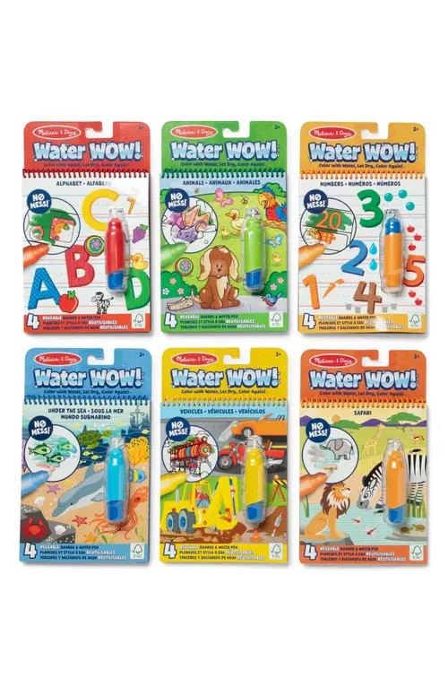 Melissa & Doug Water Wow 6-Pack Bundle in Multi at Nordstrom | Nordstrom