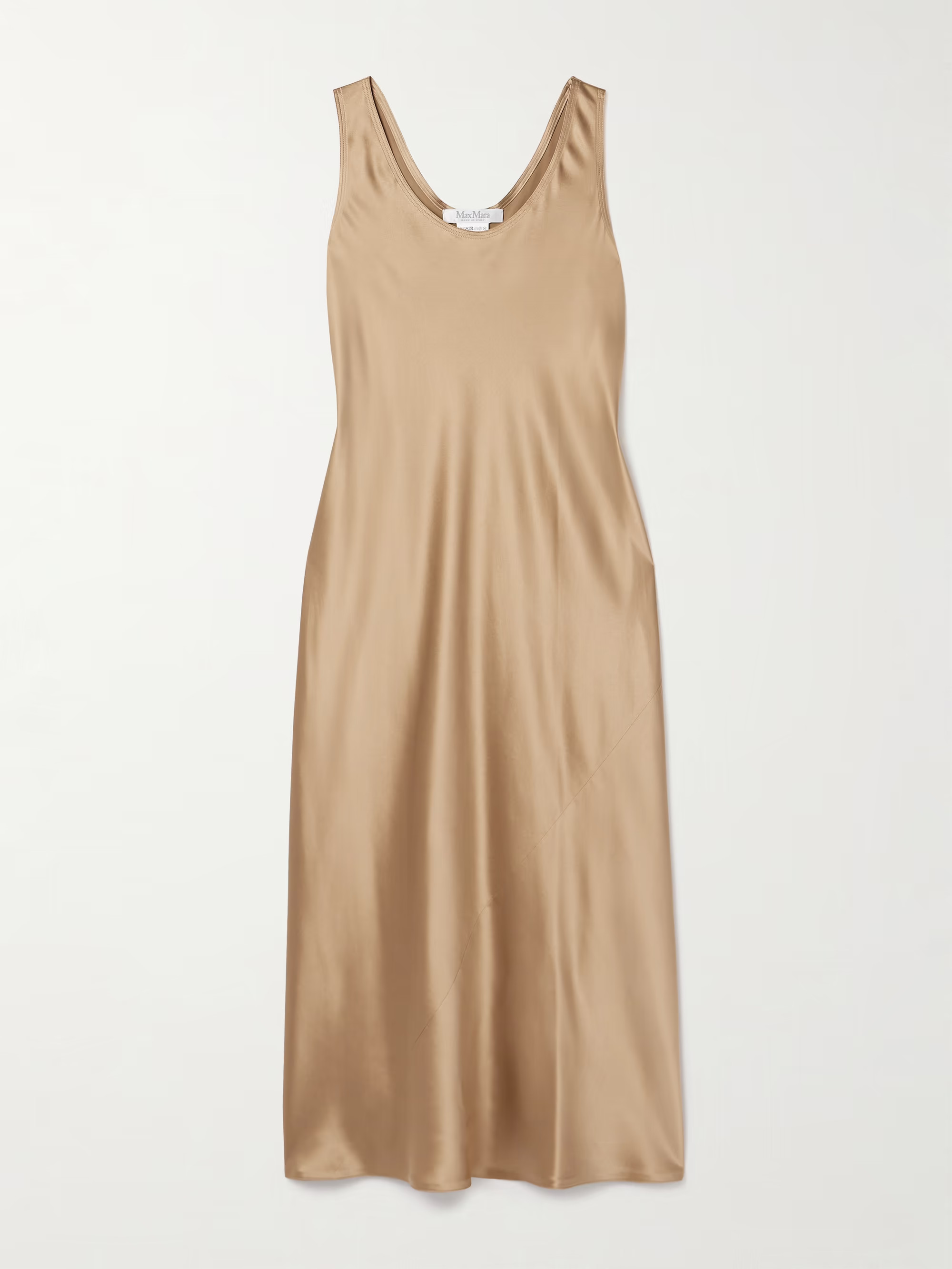 Banjo silk-satin midi dress | NET-A-PORTER (UK & EU)