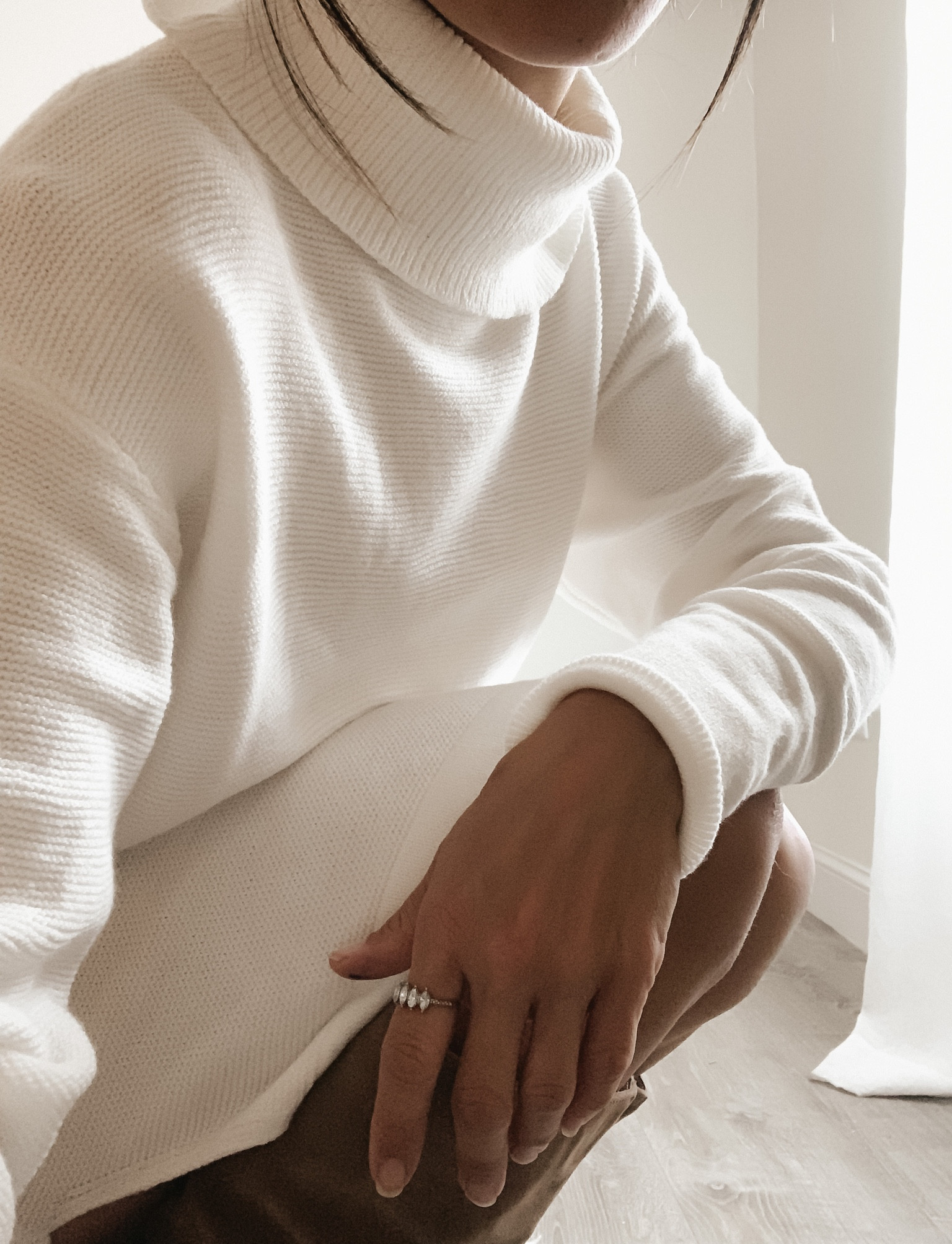 Cozy turtleneck sweater dress 🤍 
Perfect for pairing with my knee high boots for a beautiful winter outfit ✨ 

#LTKunder50 #LTKshoecrush #LTKSeasonal