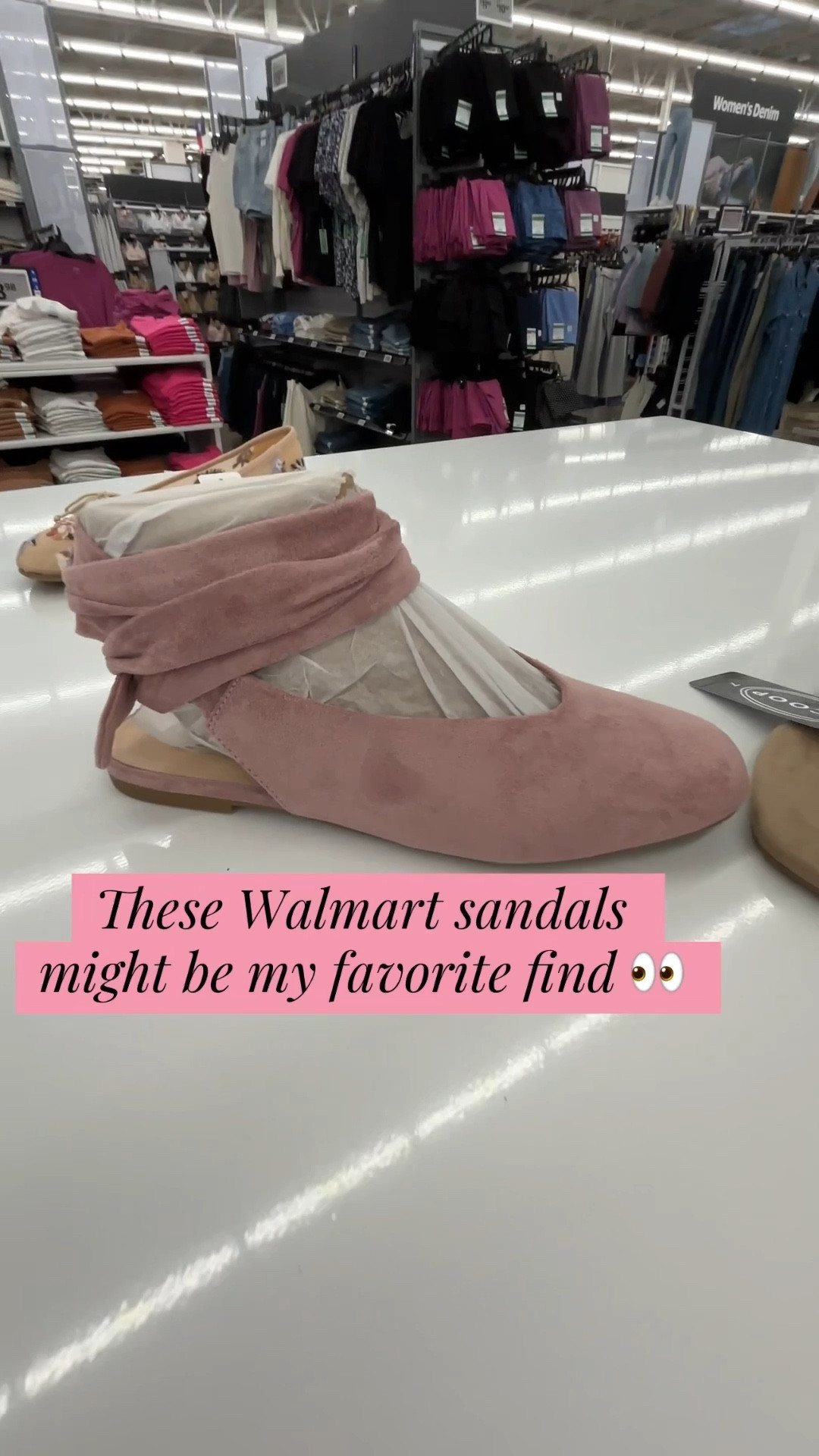 These lace-up sandals from Walmart are such a cute and affordable find 🤎💗

I love that they come in both pink and tan and they’re so easy to style for spring and summer outfits.

And yes… they’re under $40!

#LTKFinds #LTKShoeCrush #LTKStyle #WalmartFashion #WalmartFinds #AffordableStyle #BudgetFashion #SpringShoes #SummerSandals #FashionFinds

#LTKU #LTKOver40 #LTKSeasonal