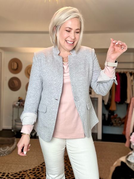 Valentine’s Day pink, blazers, white denim, pink outfits

Code WANDA10 - Gibson
Code WANDAXSPANX- SPANX 

Follow my shop @wandalovessharing on the @shop.LTK app to shop this post and get my exclusive app-only content!

#liketkit 
@shop.ltk
https://liketk.it/40bpv 



#LTKFind #LTKSeasonal #LTKunder100