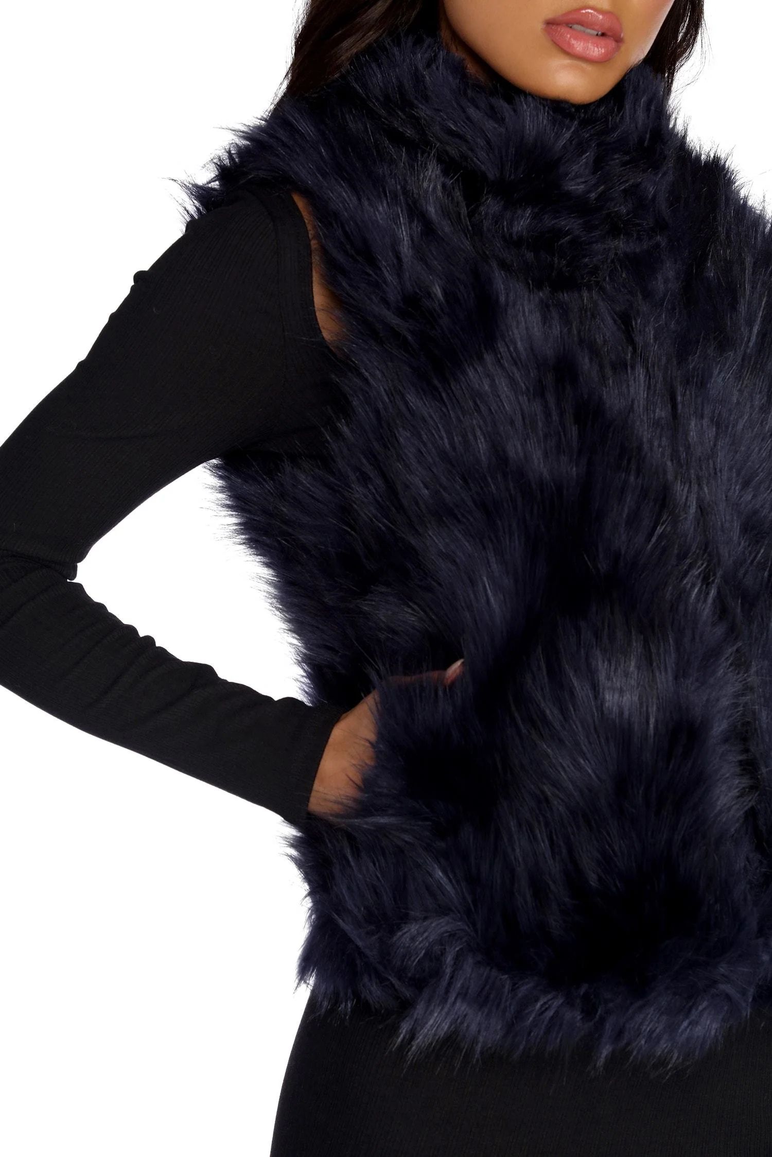 Haute & Heavy Faux Fur Vest | Windsor Stores