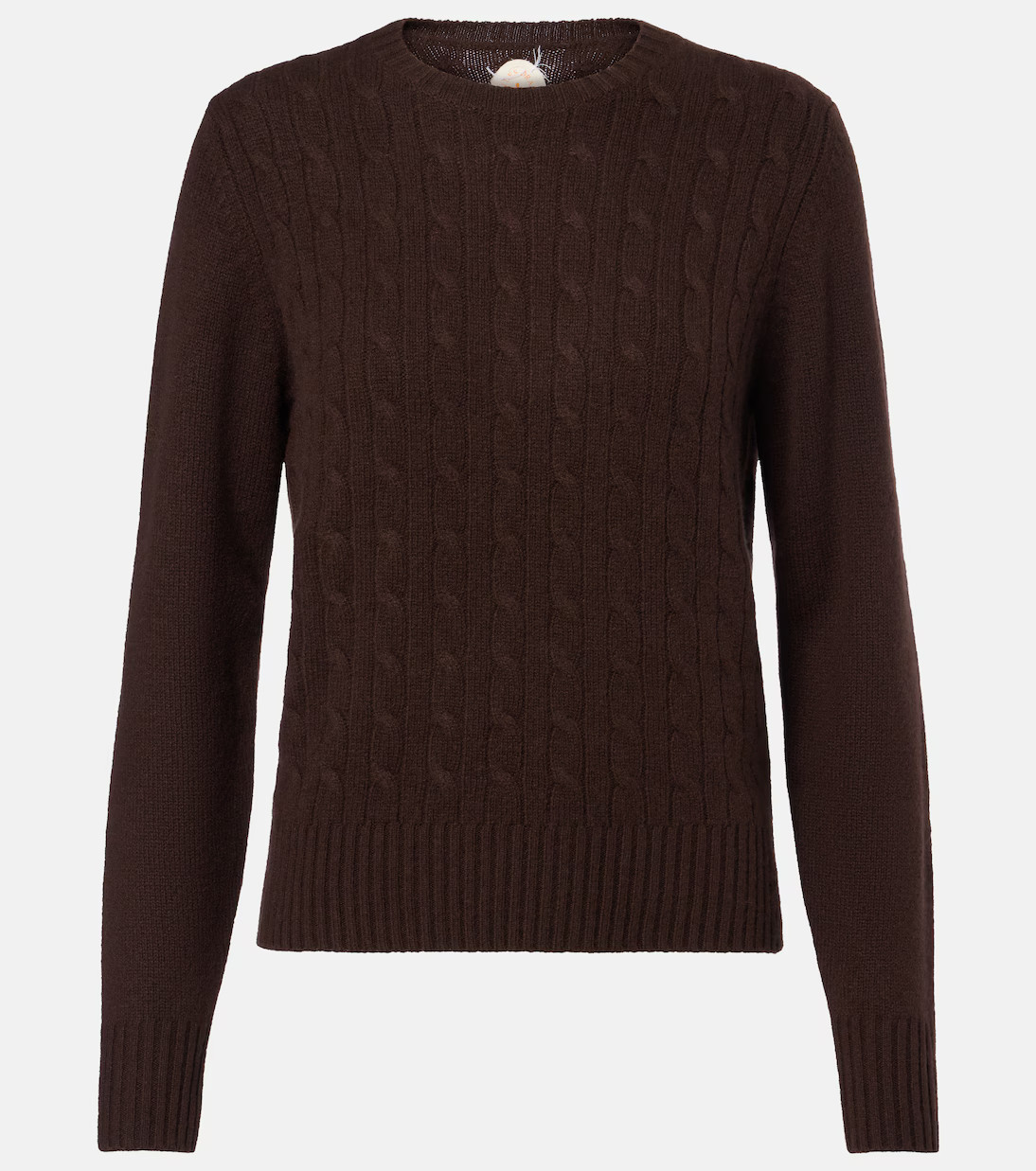 Cable-knit cashmere-blend sweater | Mytheresa (US/CA)
