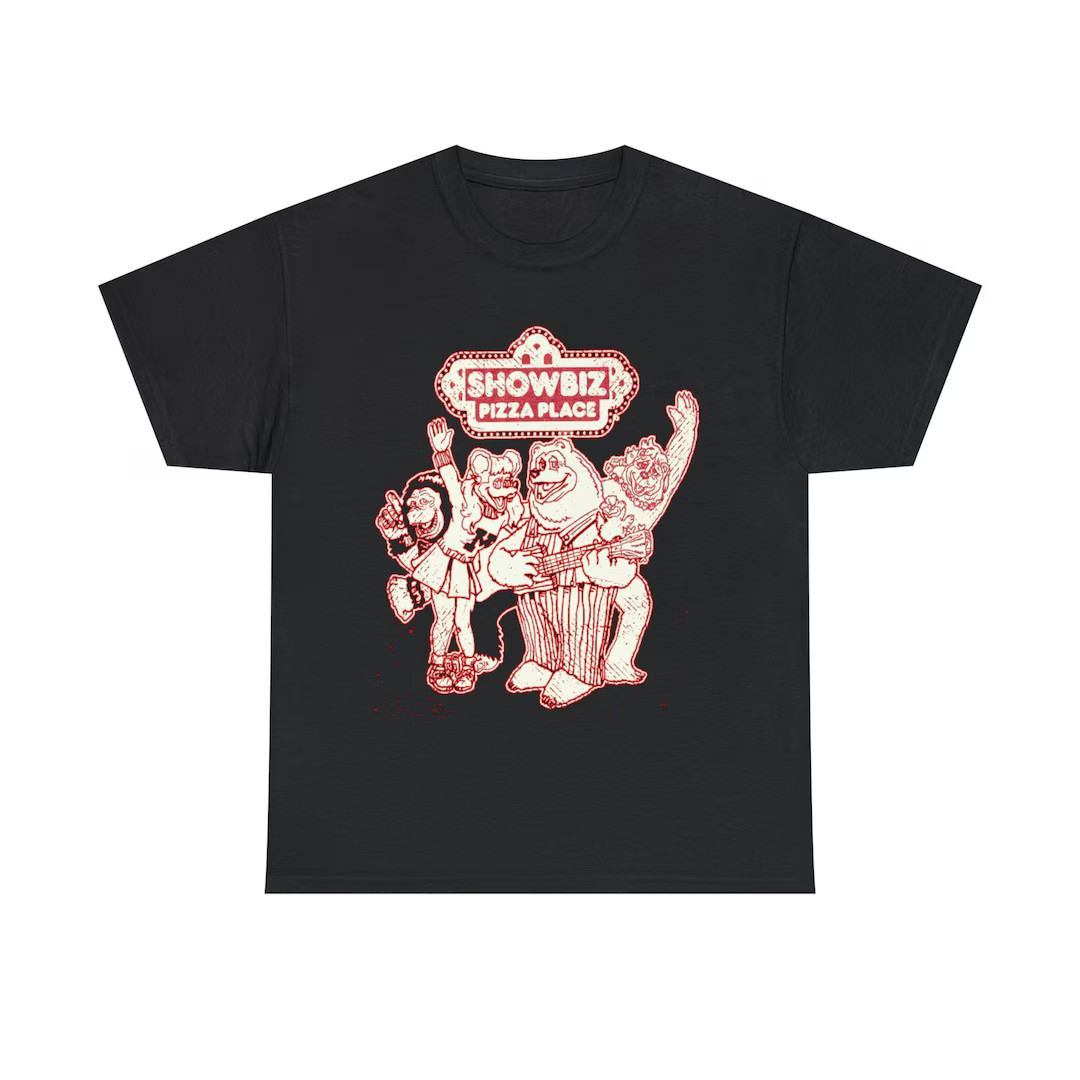 Showbiz Pizza Shirt Retro DISTRESSED Graphic 80s 1980s - Etsy | Etsy (US)