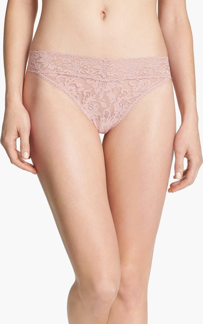 Regular Rise Lace Thong | Nordstrom