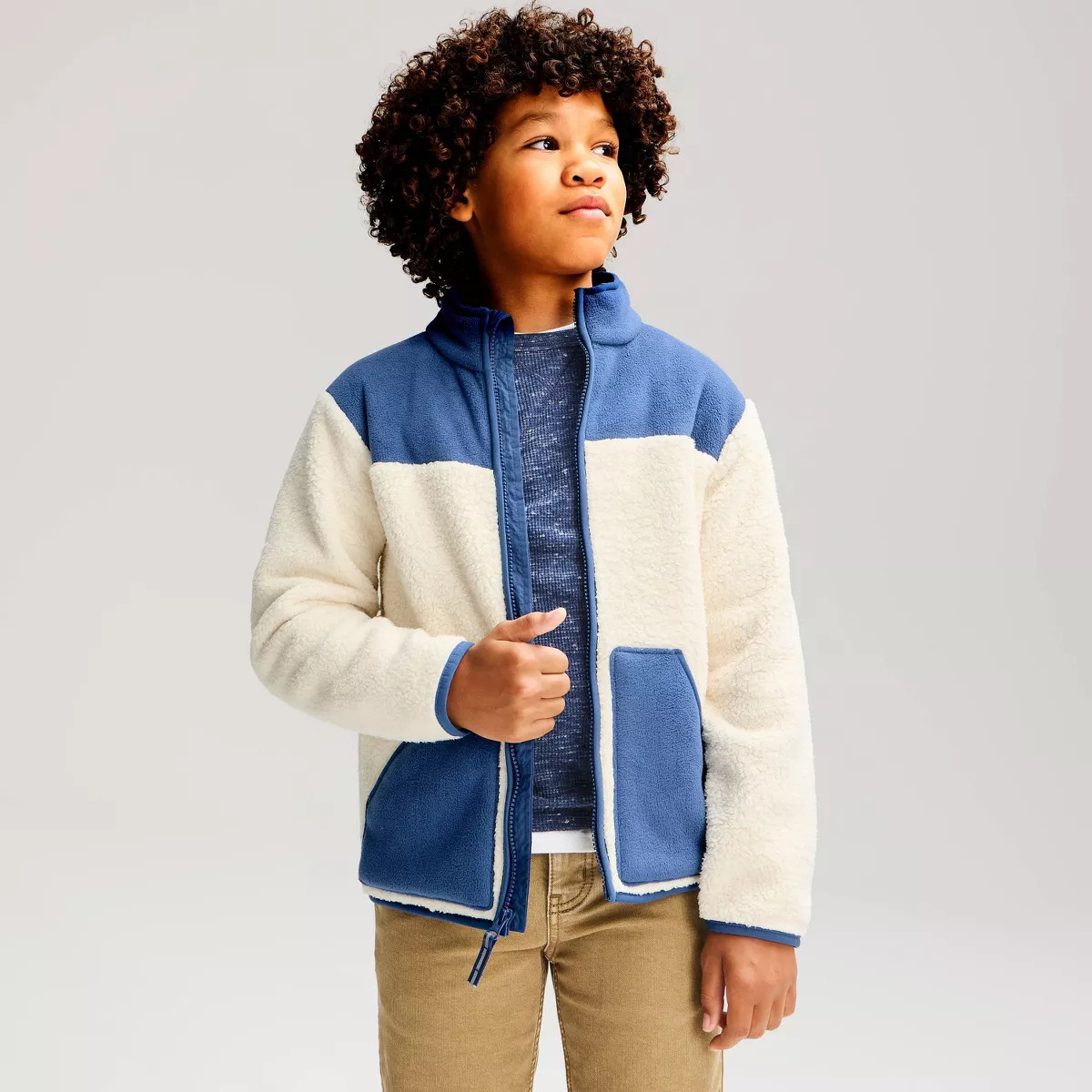 Kids' Fleece Jacket - Cat & Jack™ Pink M | Target