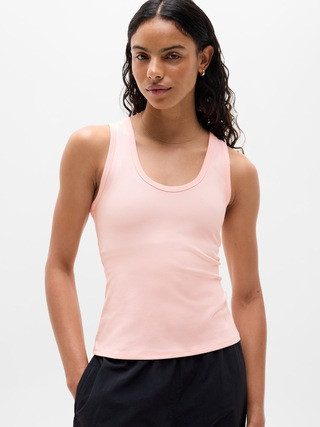 Signature Rib Scoop Tank | Athleta