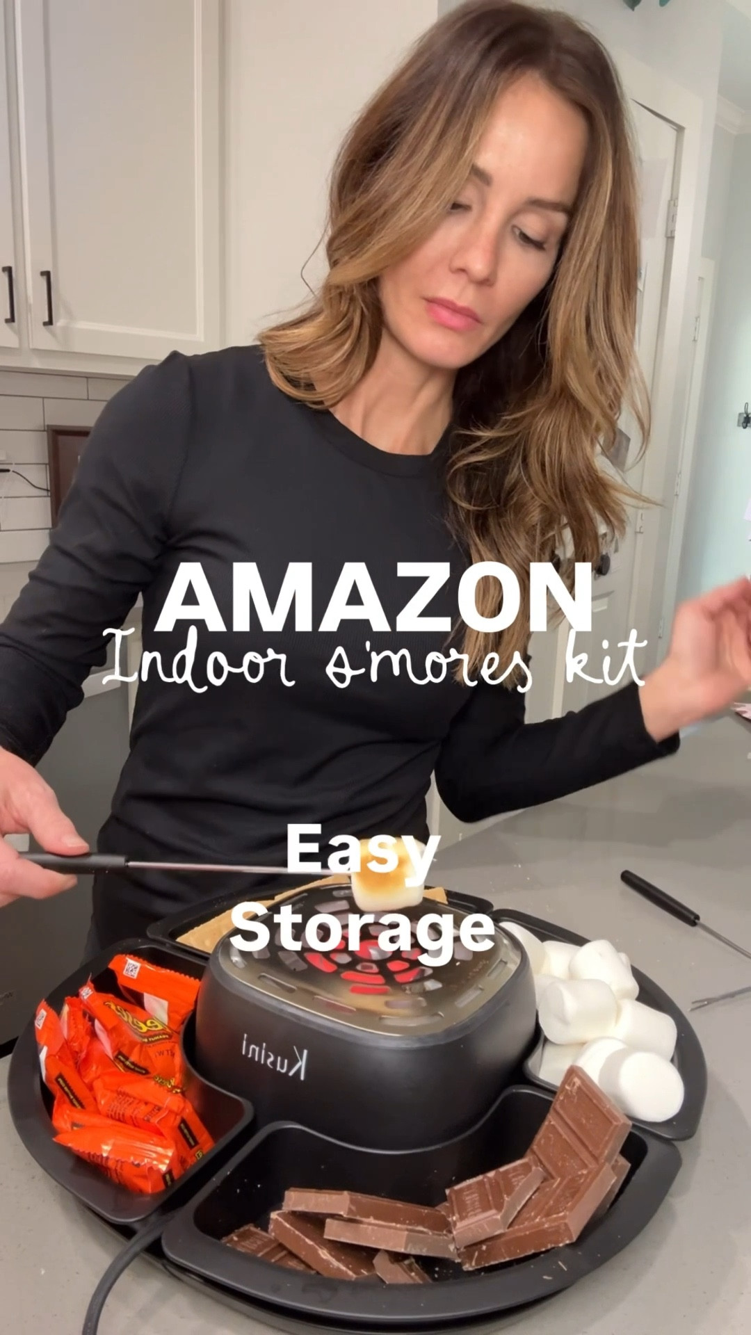 This flameless indoor smores kit has been a hit for our family! It makes movie nights more fun! It’s easy cleanup and easy to store. 

#amazonkitchen #giftset #datenightidea #movienightsupplies #housewarminggift

#LTKFindsUnder50 #LTKHoliday #LTKfoodie