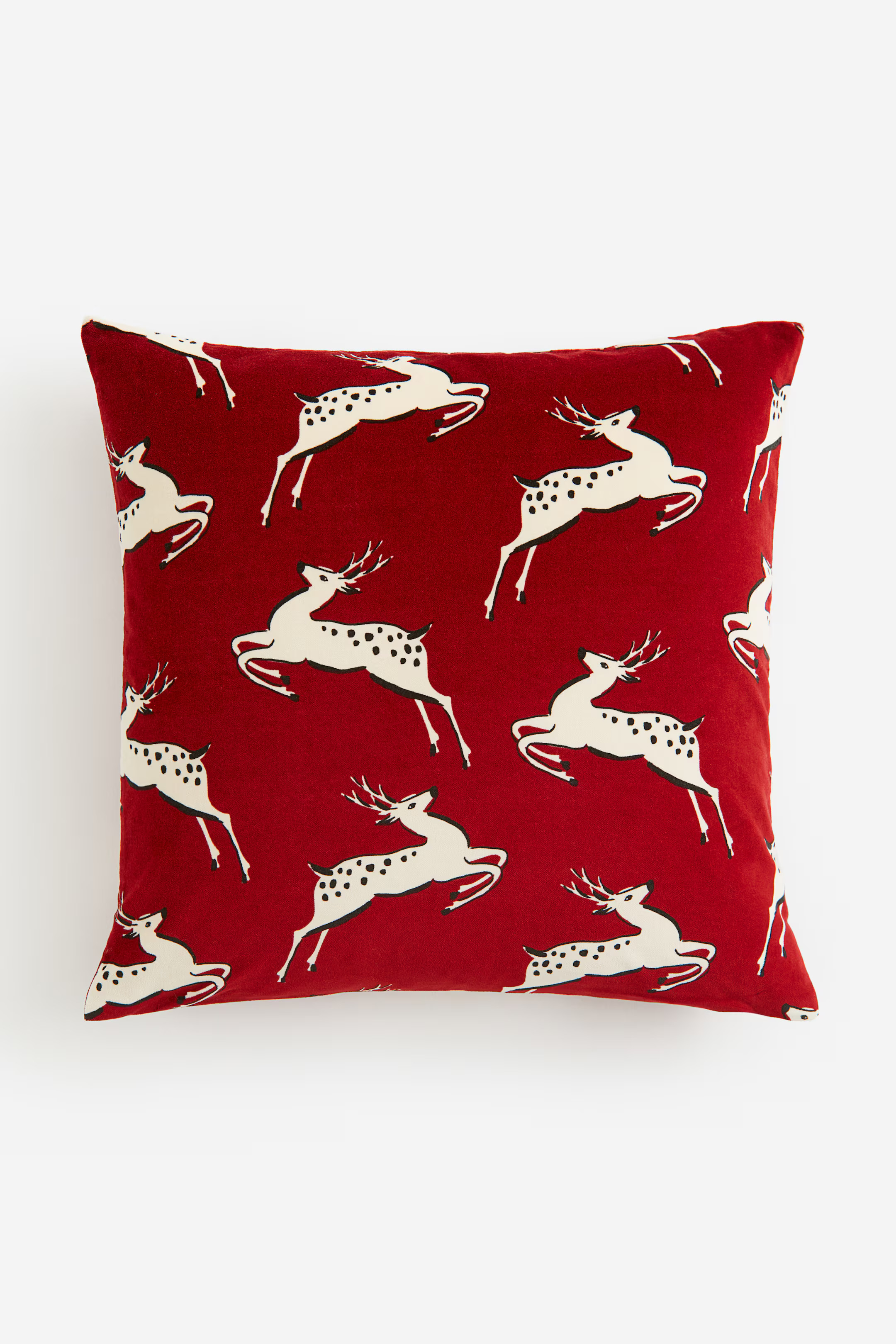 Velvet Cushion Cover - Dark red/elk - Home All | H&M US | H&M (US + CA)