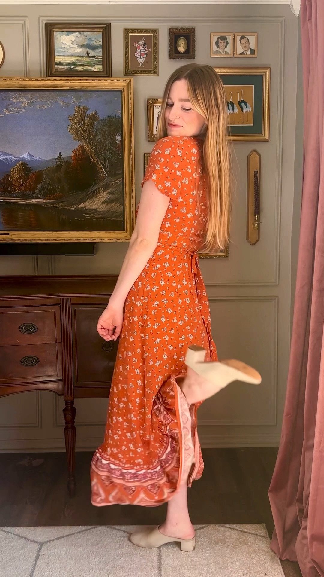 A dreamy, early autumn dress!

#LTKunder50 #LTKSeasonal
