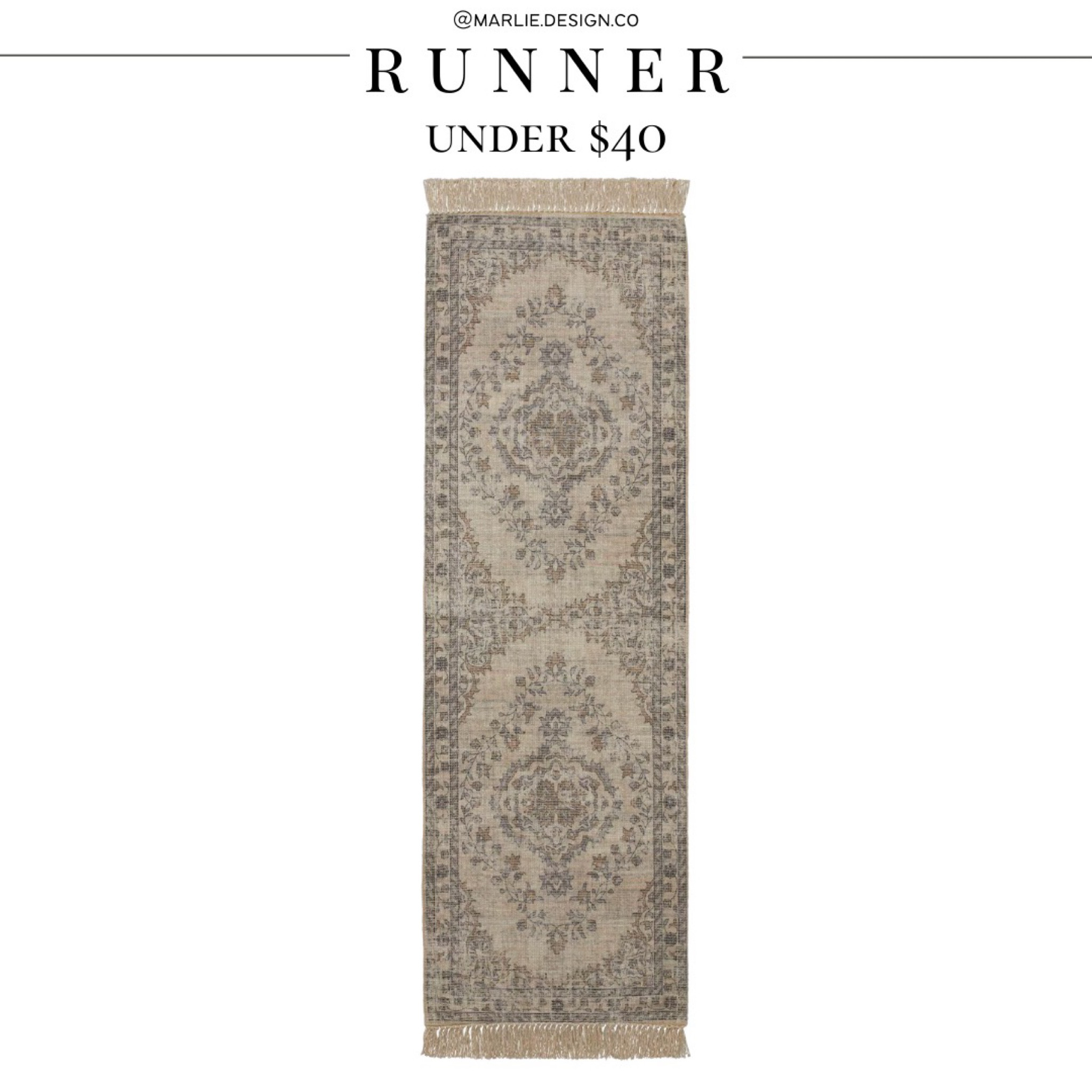 Affordable Runner | traditional runner | transitional runner | Walmart decor | affordable home decor | better homes and gardens | neutral runner | neutral rug 

#LTKstyletip #LTKhome #LTKunder50