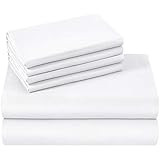 Mellanni Queen Sheet Set - 4 Piece Iconic Collection Bedding Sheets & Pillowcases - Hotel Luxury,... | Amazon (US)