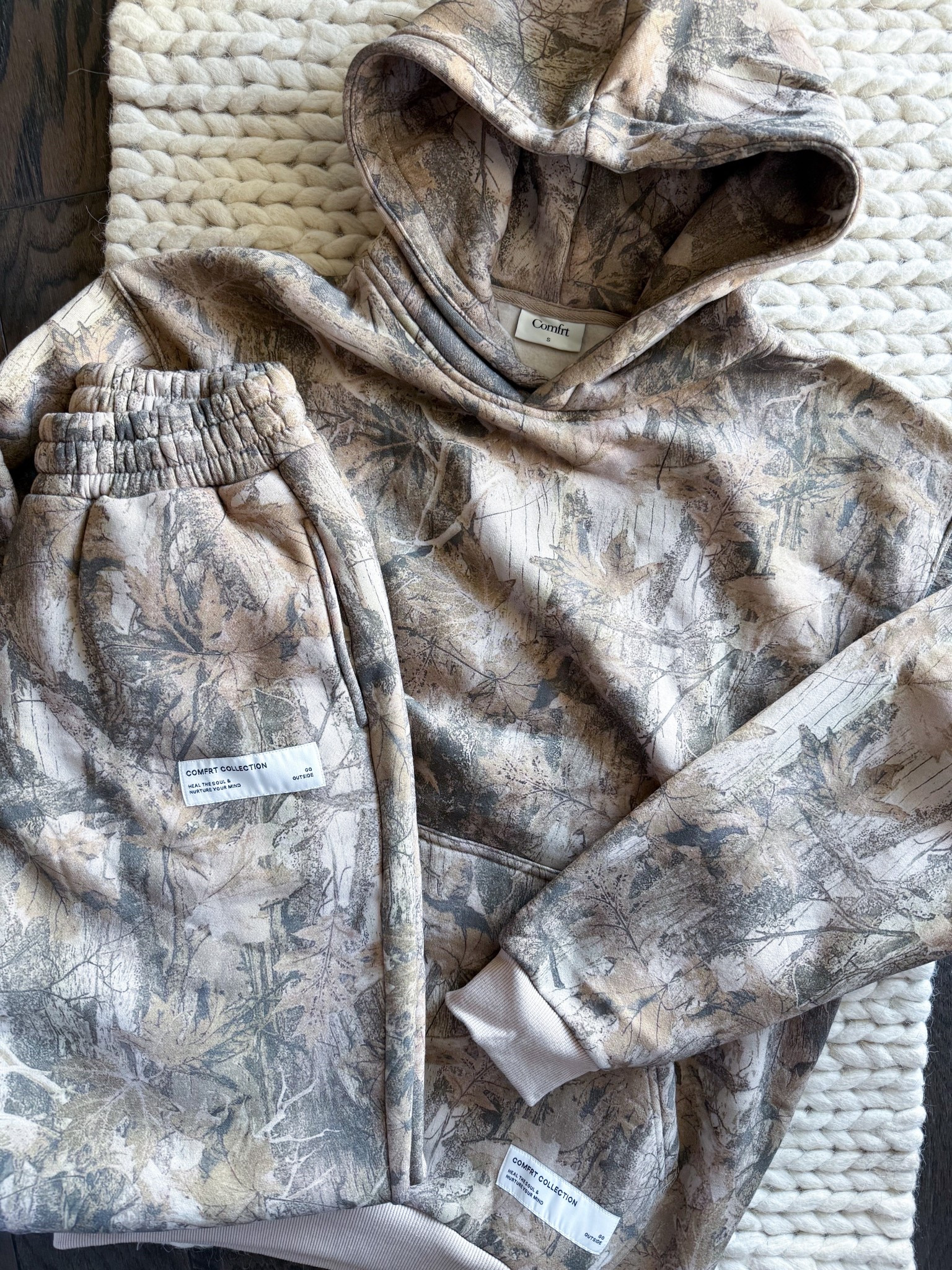 Comfrt sets are hands down my favorite for cozy days. I got my first hoodie from them in 2023 & since then I’ve been building a collection. The colors, the softness, and the oversized fit are exactly what I want in loungewear. I wear a small for a relaxed true fit, but sometimes I size up to a medium for that very oversized look + it makes them easy for my husband to wear too.

comfrt hoodie set - comfrt sweat set - comfrt matching sweatsuit - comfrt oversized hoodie - comfrt joggers - comfrt women’s loungewear - cozy sweatsuit set - matching hoodie and jogger set - comfy fall sweats - cozy winter lounge set - comfrt sweats for women - comfrt athleisure set - oversized loungewear set - his and hers loungewear - matching couples sweats - real tree camo - camo set 



#LTKMens #LTKActive #LTKTravel