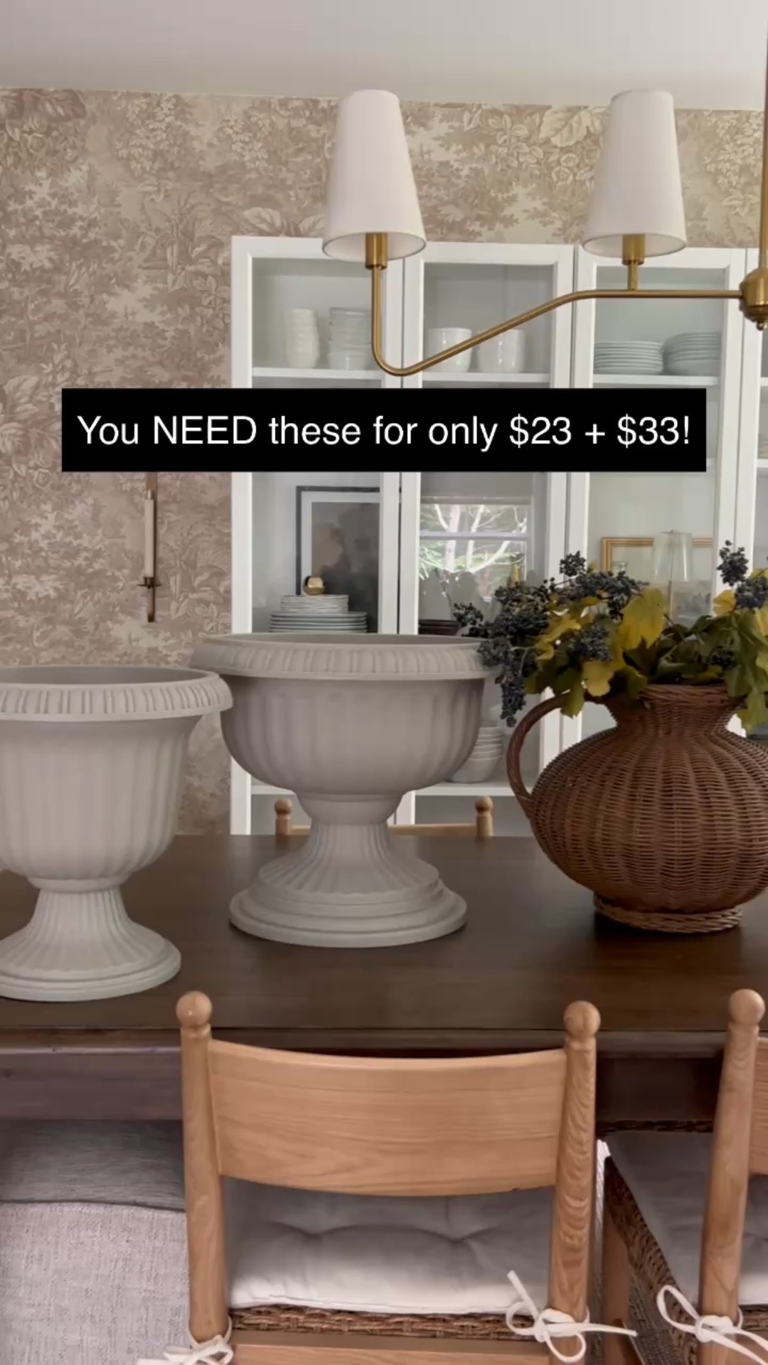 The prettiest (affordable!) urn planters on Amazon! I got the 14” and 18”. The colors look different in stock photos but are the same stone color in person! Also linked the faux florals I used 🙌🏼

#LTKSummerEdit #LTKHome #LTKFindsUnder50