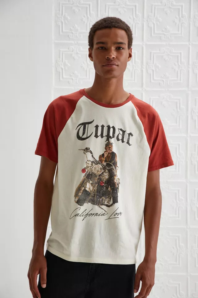 Tupac Raglan Tee | Urban Outfitters (US and RoW)