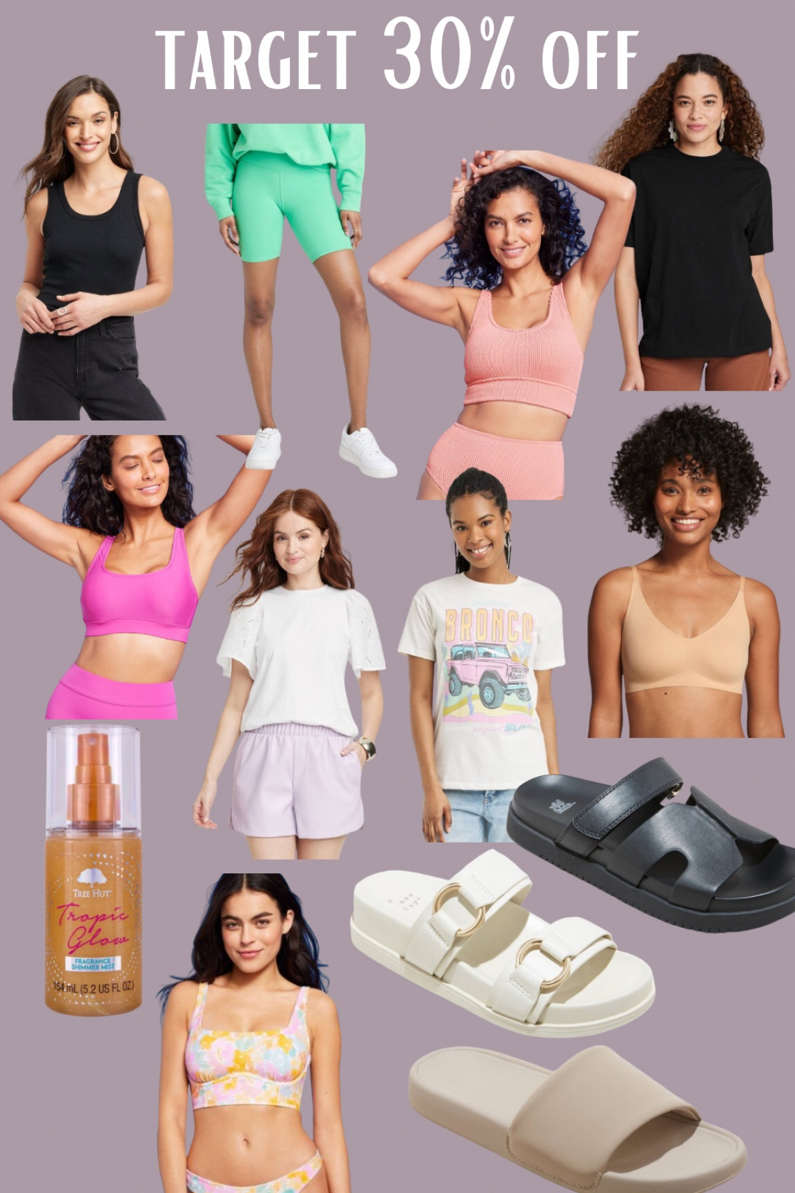Last day for target circle week sale- 30% off shoes, clothes, beauty, denim, swimsuits, dresses, and more for kids and adults! This Tree Hut brand is a much more affordable alternative for the viral Sol De Janeiro brand. RUN!! Wardrobe staples!!

#LTKsalealert #LTKshoecrush #LTKxTarget