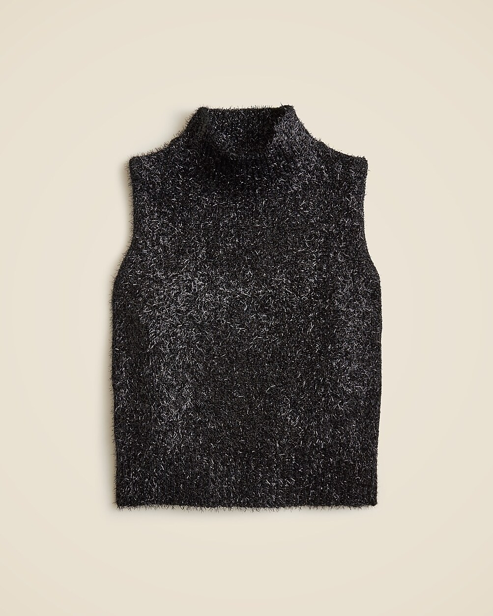 Textured metallic sweater shell | J. Crew US