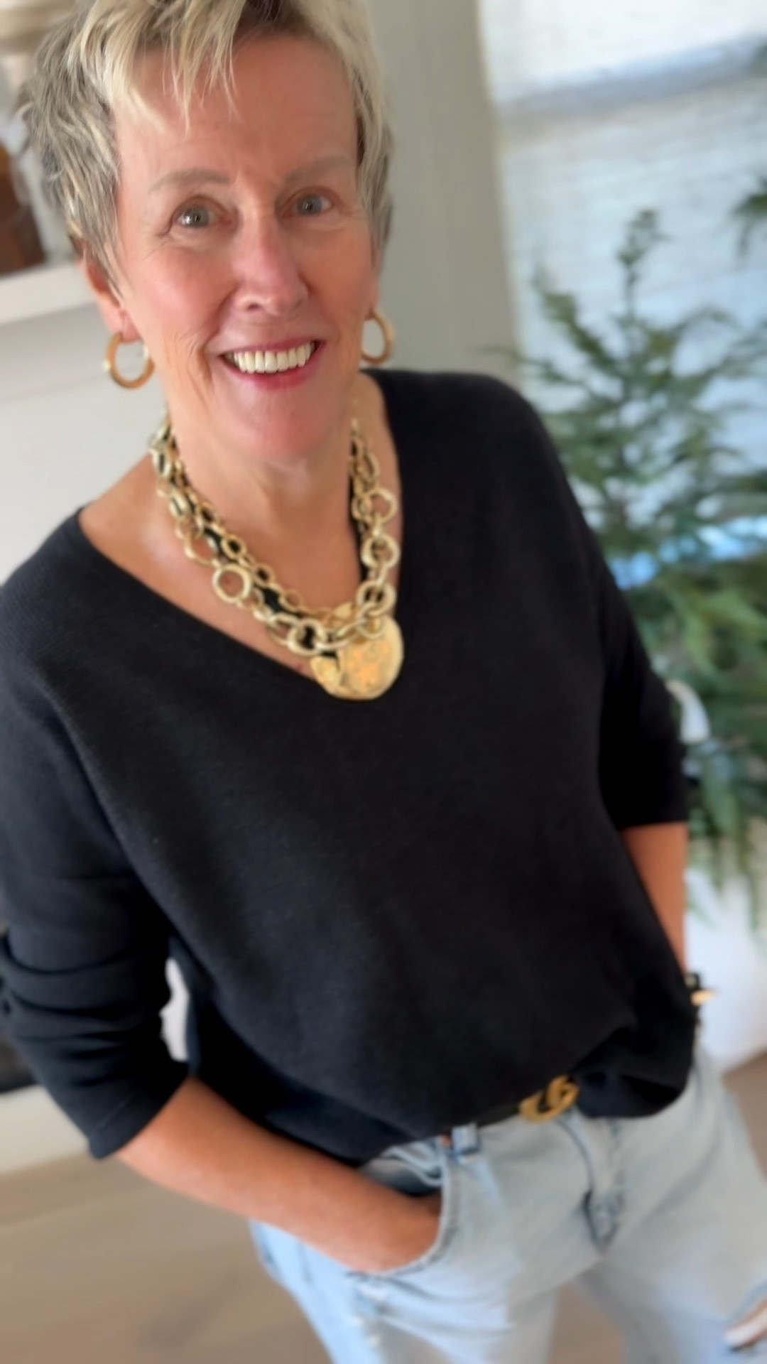 grandma ootd // walmart denim 

#LTKOver40 #LTKStyleTip #LTKFindsUnder50