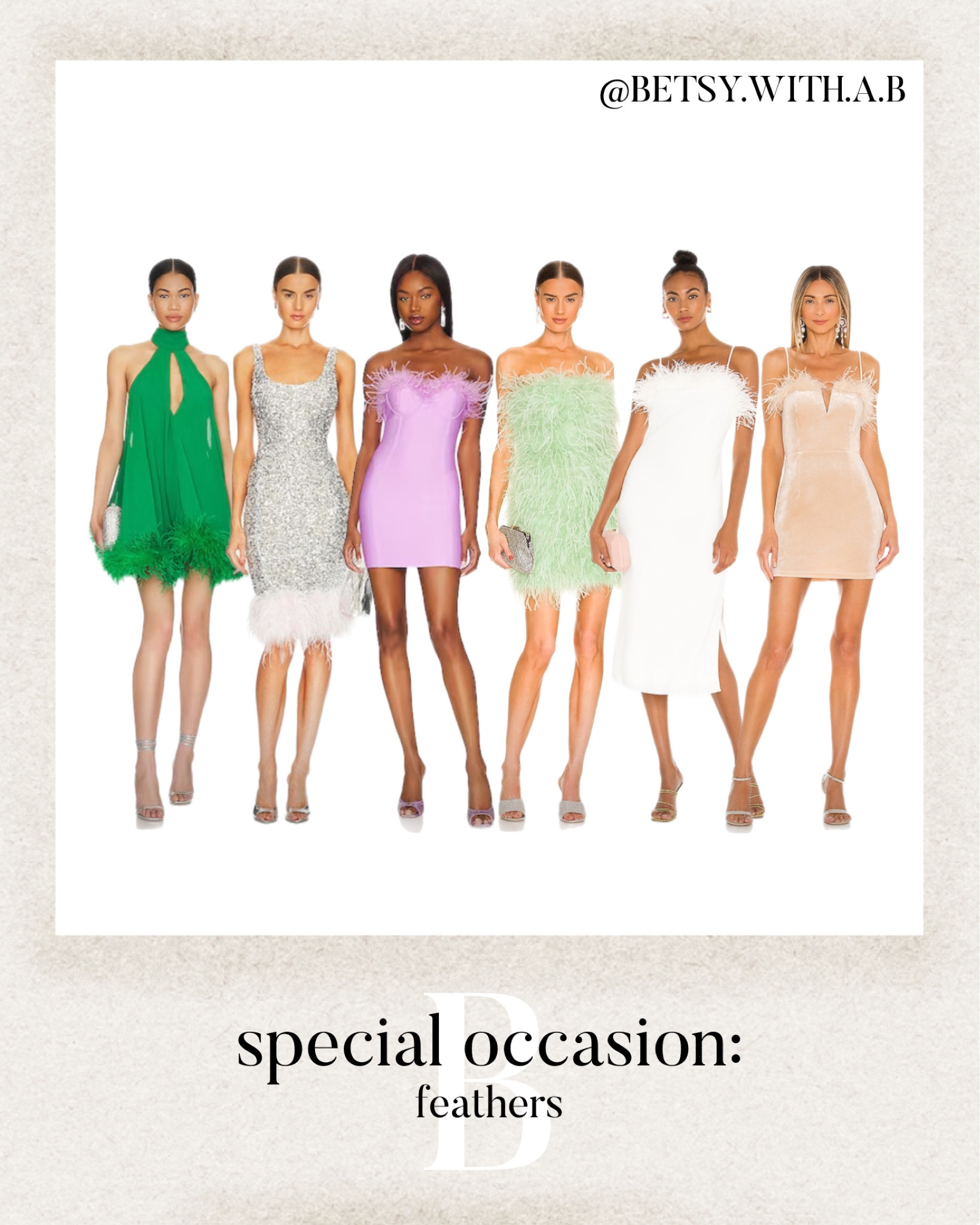 Up the ante at your next special occasion with on trend feathers. 


#LTKstyletip #LTKSeasonal #LTKwedding