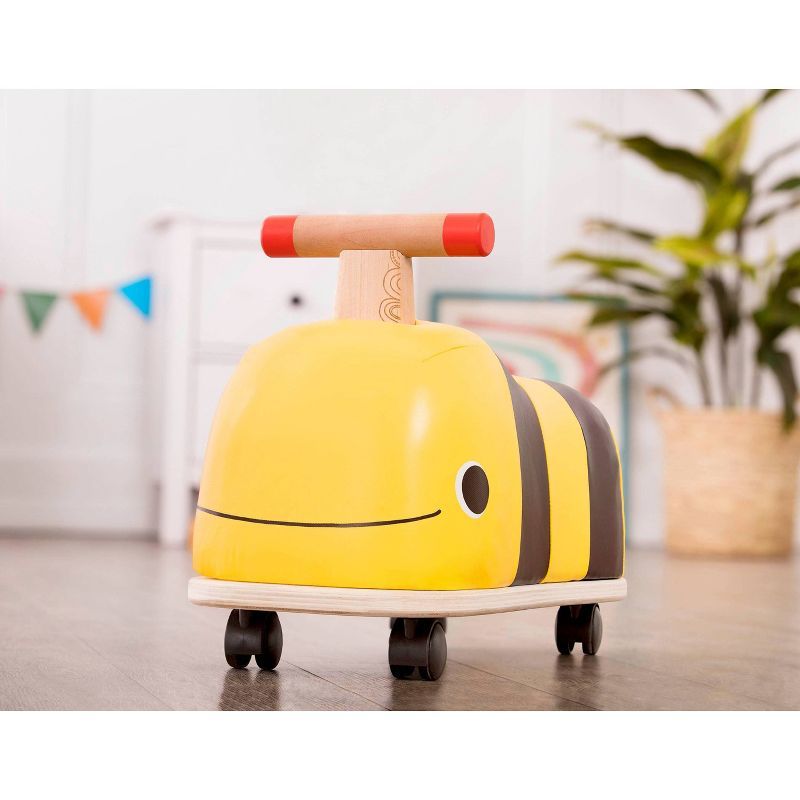 B. toys Wooden Bee Ride-On - Boom Buggy | Target