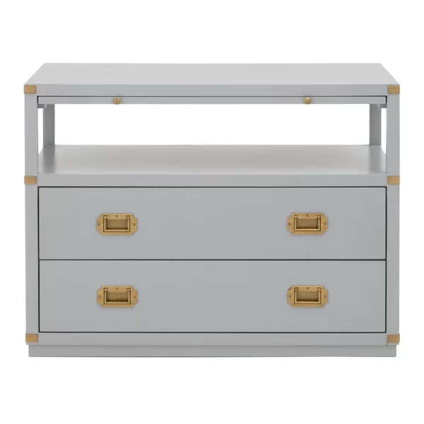 SkeltinCleveland 2 Drawer Nightstand | Wayfair North America