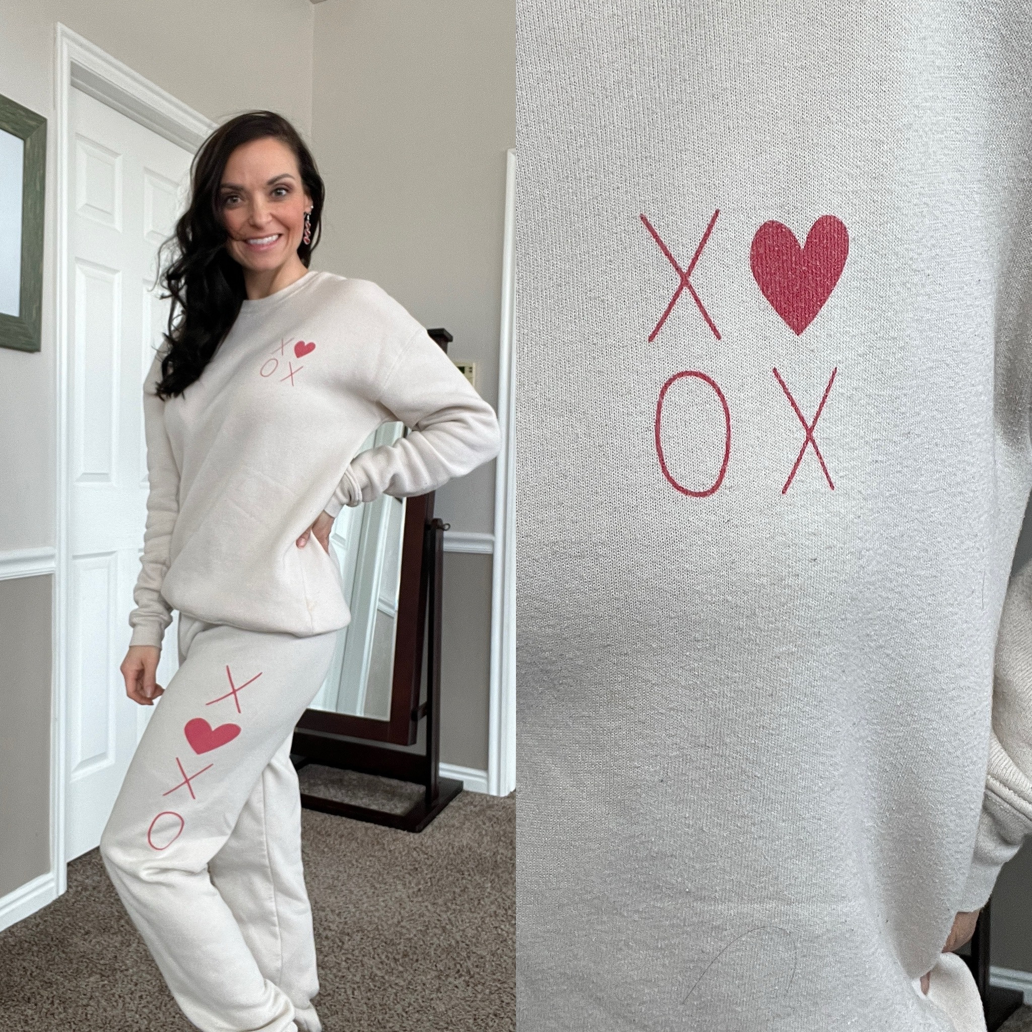 Super soft sweatsuit that is for Valentines but really I wear it all year long!! 

#LTKSeasonal #LTKstyletip #LTKfindsunder100