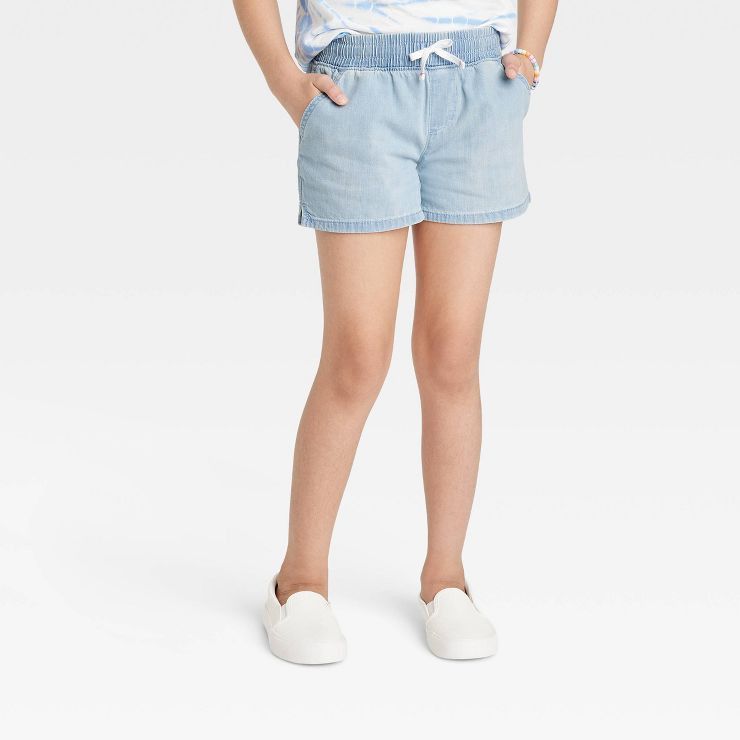 Girls' Pull-On Lightweight Jean Shorts - Cat & Jack™ | Target