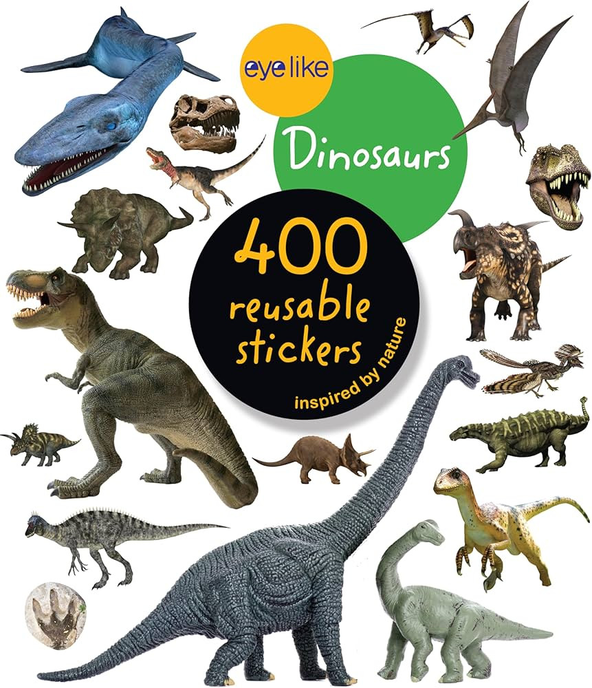 Eyelike Stickers: Dinosaurs | Amazon (US)