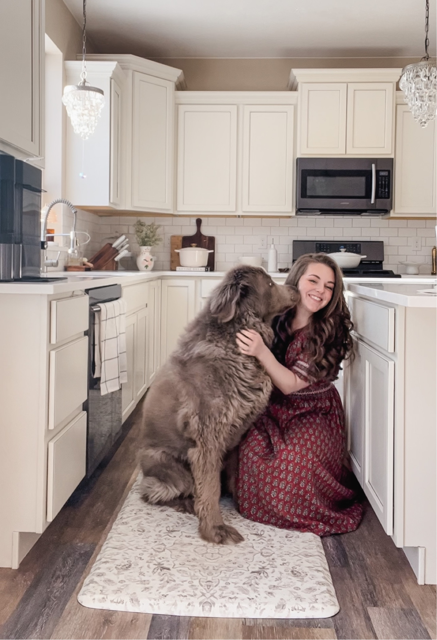 Loving my new pet friendly standing mat in Emile latte by house of noa. Perfect for my kitchen but would love one in my laundry room too! Discount code laurenhadalittlelamb10 

#LTKhome #LTKsalealert #LTKFind