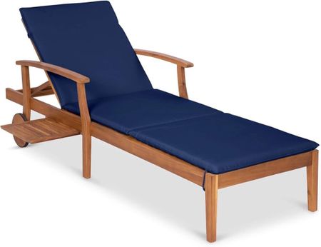 Cutie acacia wood poolside chaise lounge chairs! 

#LTKhome