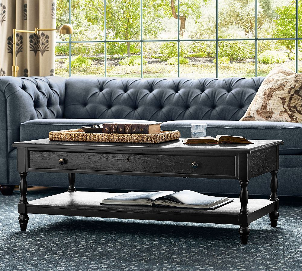 Chris Loves Julia Modern Traditional Coffee Table | Pottery Barn (US)