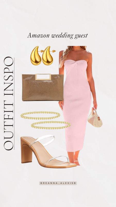 Amazon wedding guest outfit on sale now 💕

Sale alert, amazon sale, amazon dress, Amazon fashion, amazon wedding guest dress, women’s fashion, pink dress, strapless dress, gold jewelry, gold accessories, cute heels, spring wedding guest, spring dress, spring sandals, women’s clutch, purse, mom fashion, mom wedding guest dress, resort wear outfit, beach vacation dinner

#LTKsalealert #LTKwedding #LTKfindsunder50