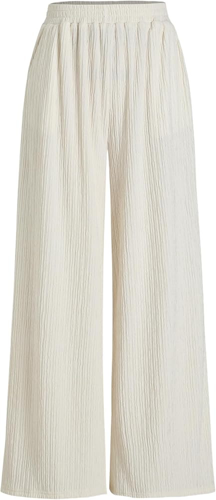 CIDER Texture Wide Leg Trousers | Amazon (US)