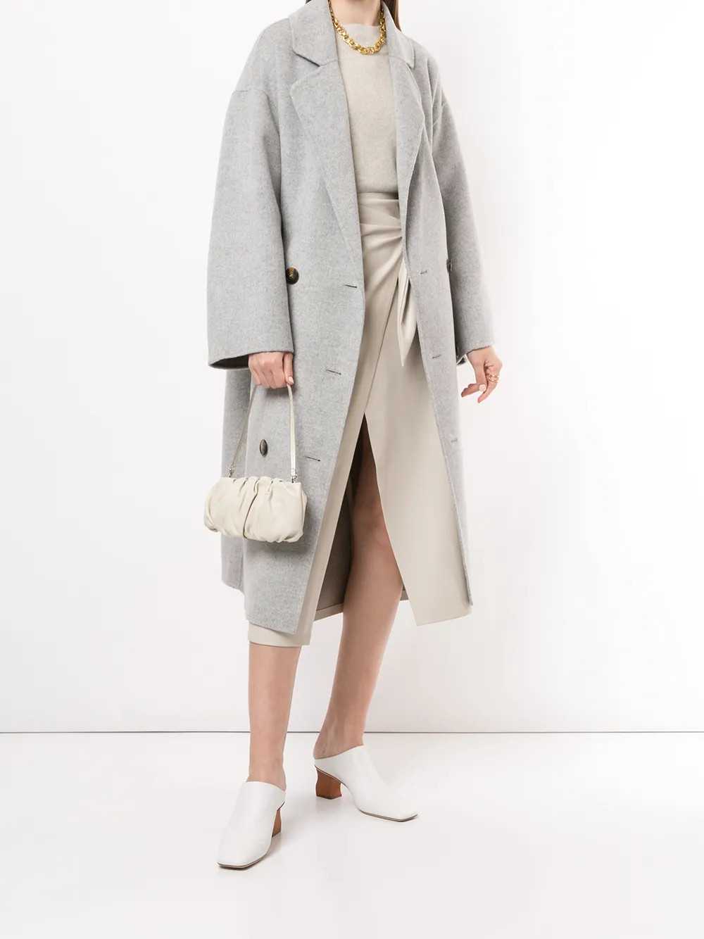 Borneo oversized coat | Farfetch Global