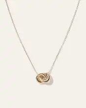 14K Gold Interlock Necklace | Quince