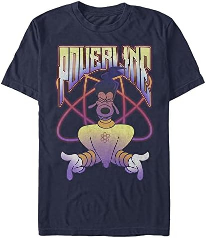 Disney Mens Disney a Goofy Movie Powerline Jam Men's Tops Short Sleeve Tee Shirt | Amazon (US)