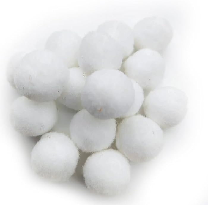 Fluffy Pom Poms Balls for Arts and Crafts Plush Pompom Ball for Kids DIY Arts,Crafts Projects,Chr... | Amazon (US)