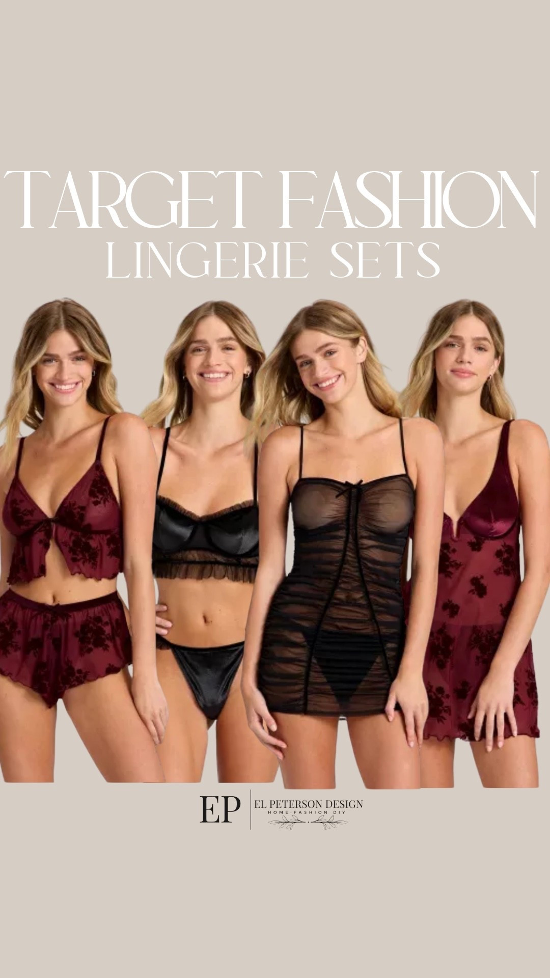 Target
Lingerie sets 