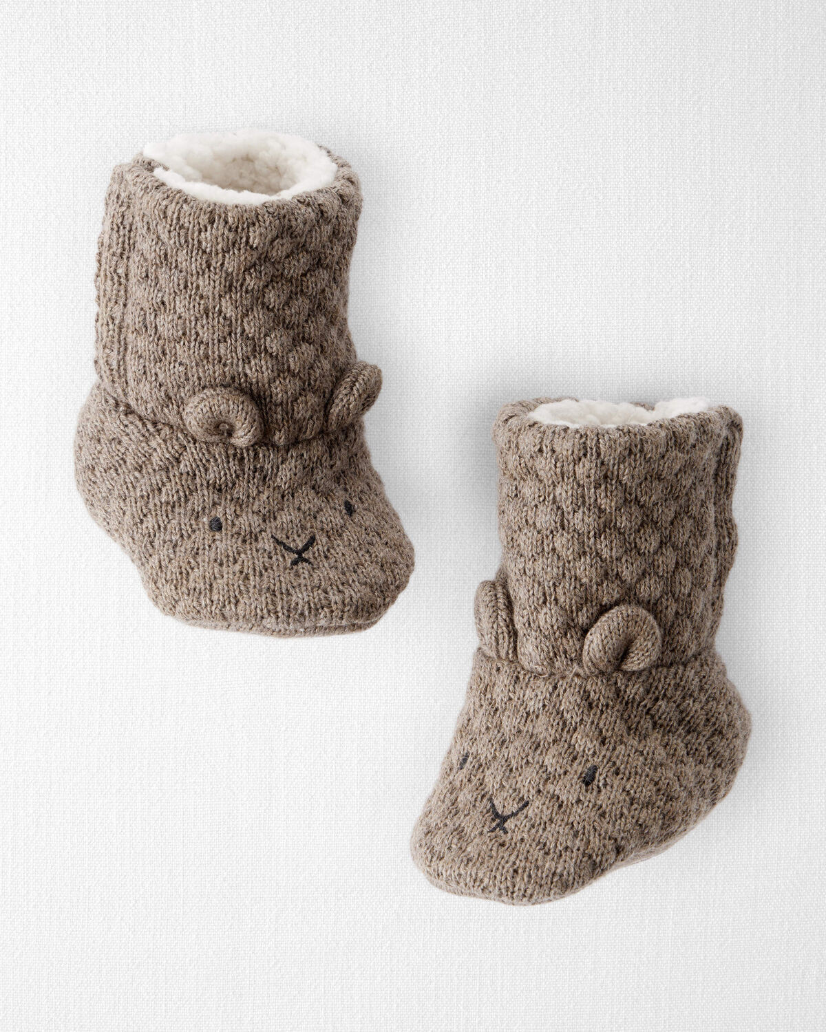 Baby Organic Cotton Sweater Knit Booties | Carter's Inc