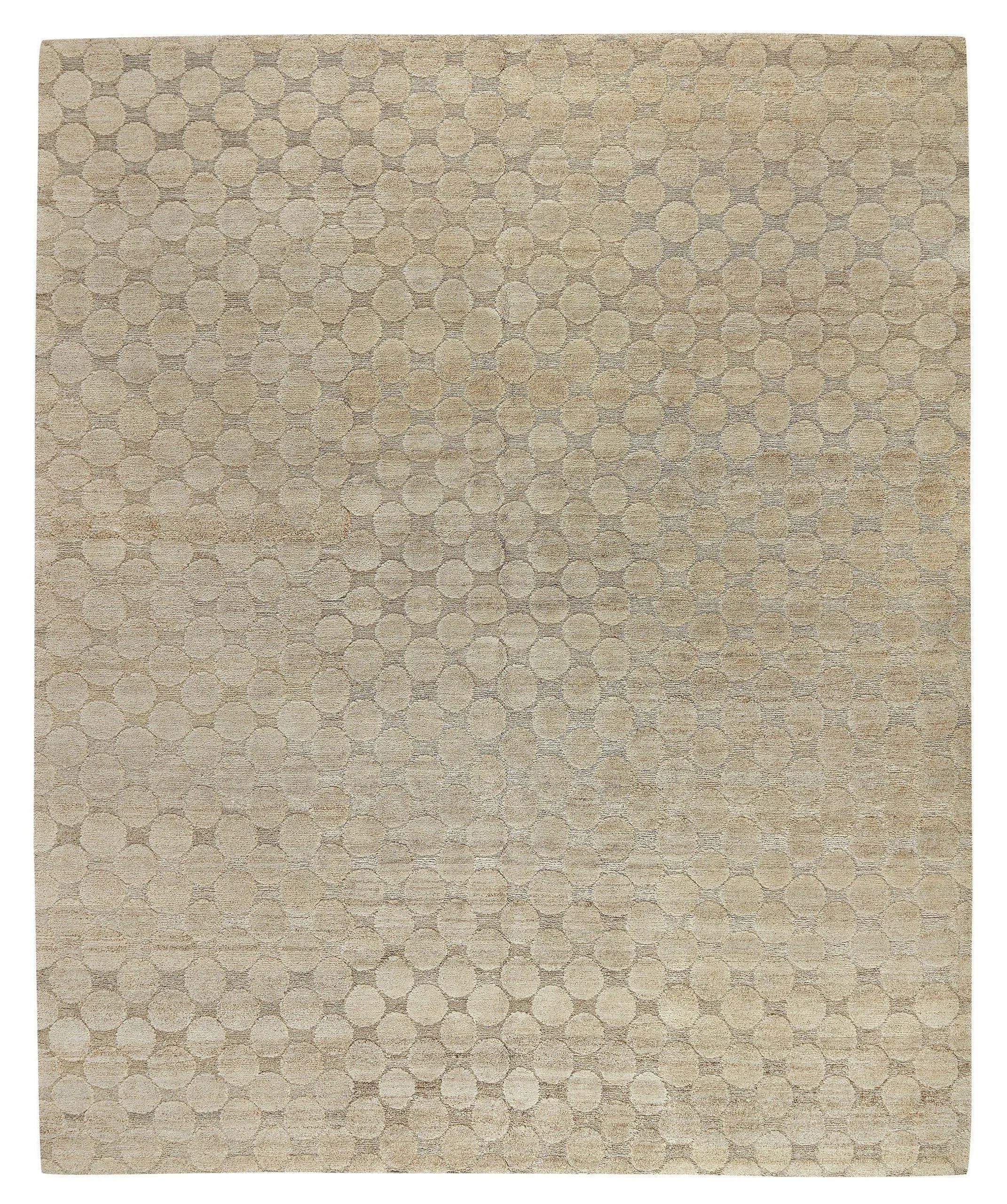 Pure Textures Handmade Hand-Knotted Beige/Gray/Neutral Rug | Wayfair North America