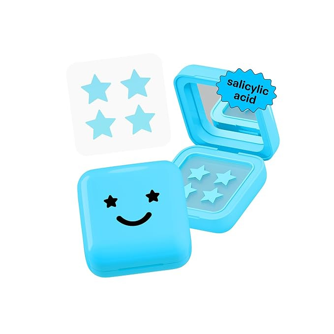 Starface Hydro-Star Salicylic Acid Patches + Big Blue Compact, Helps Unclog Pores and Shrink Spot... | Amazon (US)