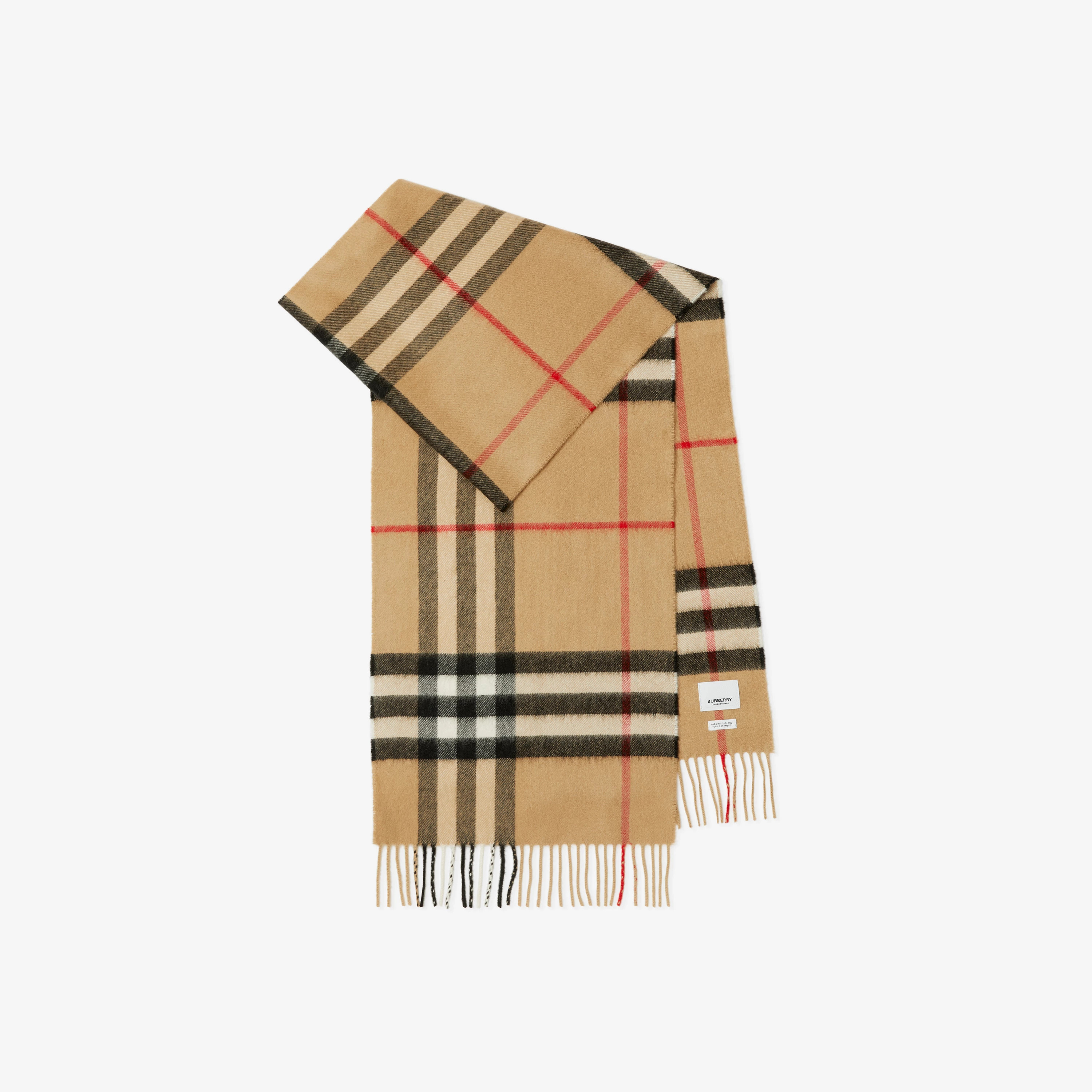 Check Cashmere Scarf | Burberry (US)
